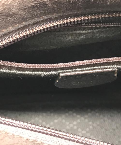 GUCCI（グッチ）GUCCI (グッチ) ハンドバッグ ブラウンの古着・服飾アイテム