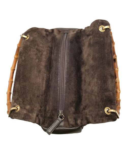 GUCCI（グッチ）GUCCI (グッチ) ハンドバッグ ブラウンの古着・服飾アイテム