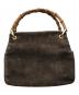 GUCCI (グッチ) ハンドバッグ ブラウン：15000円