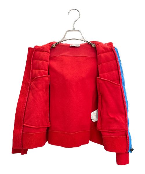 MONCLER（モンクレール）MONCLER (モンクレール) フリースジャケット レッド サイズ:10 anni 140cmの古着・服飾アイテム
