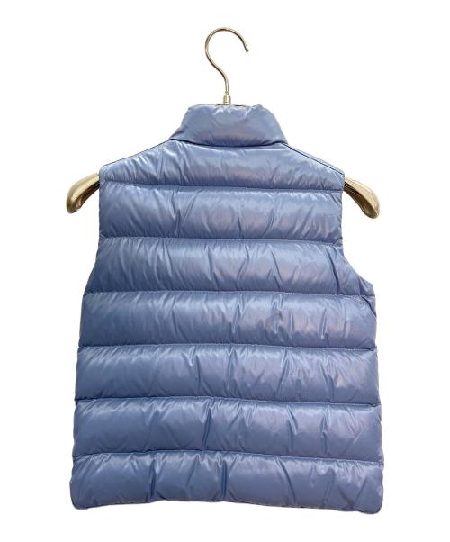 MONCLER（モンクレール）MONCLER (モンクレール) ダウンベスト ブルー サイズ:6 anni 115cmの古着・服飾アイテム