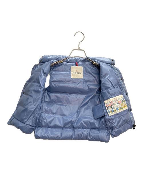 MONCLER（モンクレール）MONCLER (モンクレール) ダウンベスト ブルー サイズ:6 anni 115cmの古着・服飾アイテム