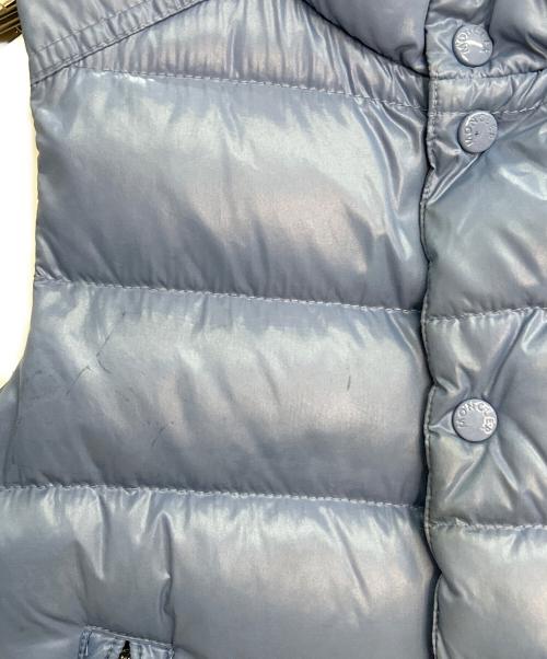 MONCLER（モンクレール）MONCLER (モンクレール) ダウンベスト ブルー サイズ:6 anni 115cmの古着・服飾アイテム