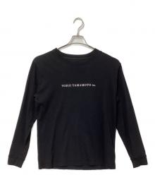 New Era×YOHJI YAMAMOTO（ニューエラ×ヨウジヤマモト）の古着「長袖カットソー」｜ブラック