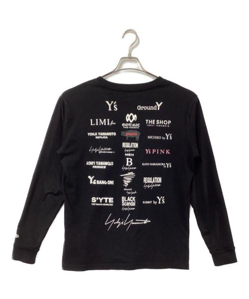 New Era（ニューエラ）New Era (ニューエラ) YOHJI YAMAMOTO (ヨウジヤマモト) 長袖カットソー ブラック サイズ:SIZE Mの古着・服飾アイテム