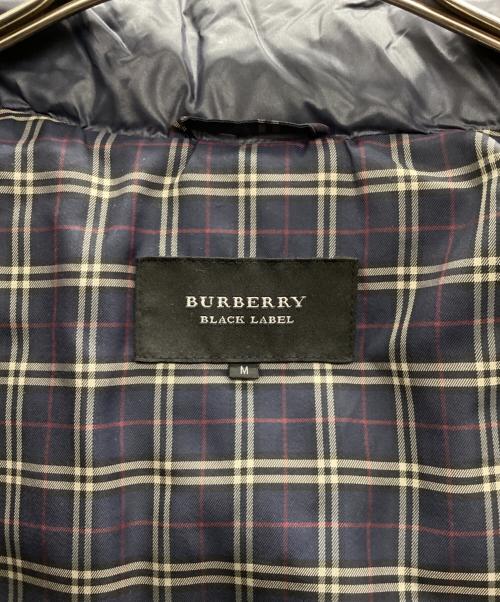 BURBERRY BLACK LABEL（バーバリーブラックレーベル）BURBERRY BLACK LABEL (バーバリーブラックレーベル) ダウンジャケット ネイビー サイズ:Mの古着・服飾アイテム