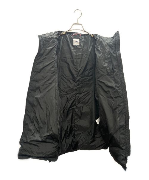 FILA GOLF（フィラゴルフ）FILA GOLF (フィラゴルフ) ダウンコート 未使用品 ブラック サイズ:M 未使用品の古着・服飾アイテム