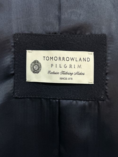 TOMORROW LAND PILGRIM（トゥモローランド ピルグリム）TOMORROW LAND PILGRIM (トゥモローランド ピルグリム) コート ネイビー サイズ:46の古着・服飾アイテム