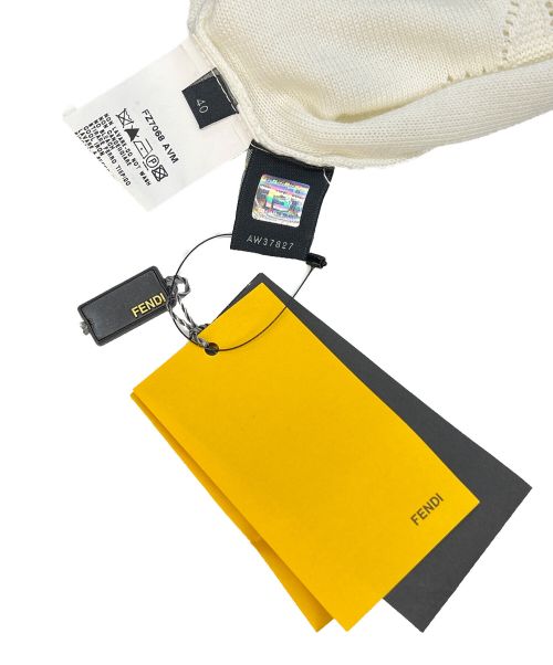FENDI（フェンディ）FENDI (フェンディ) ニット ベージュ サイズ:40の古着・服飾アイテム