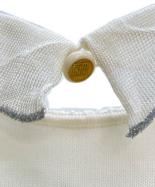 FENDI（フェンディ）FENDI (フェンディ) ニット ベージュ サイズ:40の古着・服飾アイテム