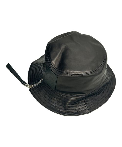 LOEWE（ロエベ）LOEWE (ロエベ) フィッシャーマンズハット ブラック サイズ:57の古着・服飾アイテム