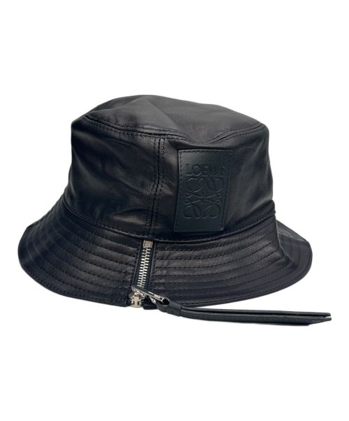 LOEWE（ロエベ）LOEWE (ロエベ) フィッシャーマンズハット ブラック サイズ:57の古着・服飾アイテム