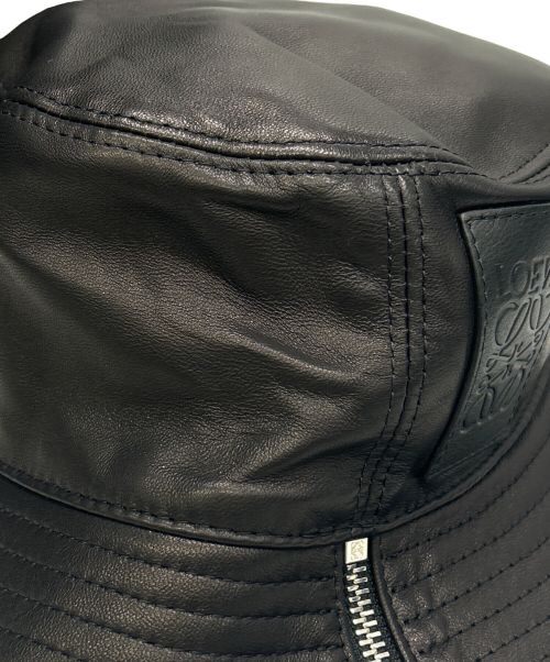 LOEWE（ロエベ）LOEWE (ロエベ) フィッシャーマンズハット ブラック サイズ:57の古着・服飾アイテム