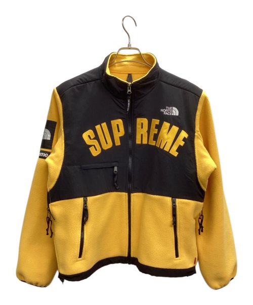 SUPREME（シュプリーム）Supreme (シュプリーム) THE NORTH FACE (ザ ノース フェイス) Denali Fleece Jacket イエロー×ブラック サイズ:Sの古着・服飾アイテム