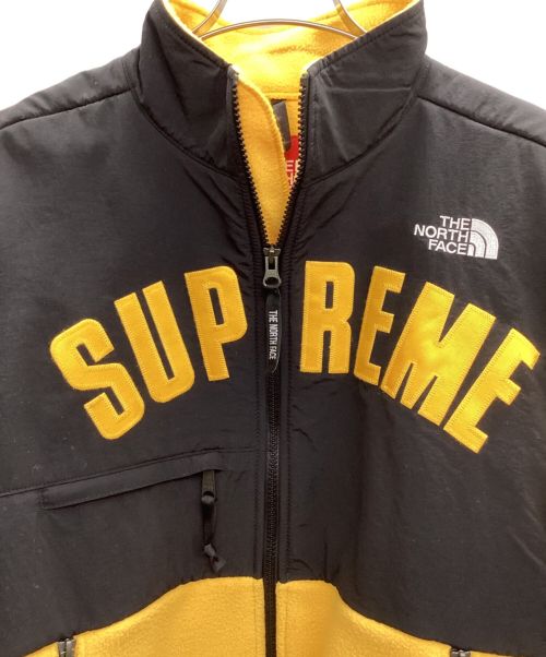 SUPREME（シュプリーム）Supreme (シュプリーム) THE NORTH FACE (ザ ノース フェイス) Denali Fleece Jacket イエロー×ブラック サイズ:Sの古着・服飾アイテム