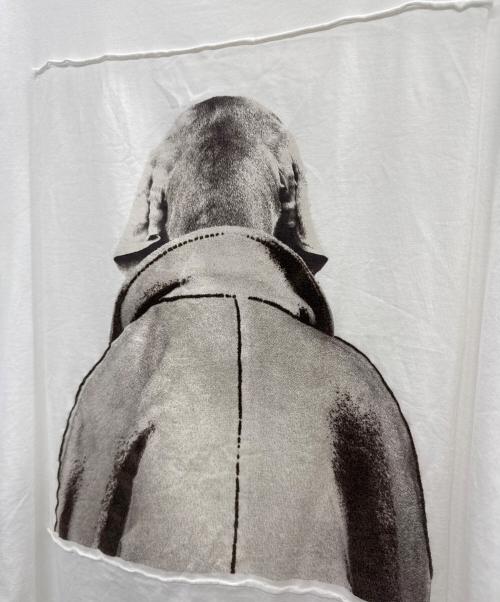 MaxMara（マックスマーラ）MaxMara (マックスマーラ) ドッグプリントTシャツ ホワイト サイズ:Mの古着・服飾アイテム