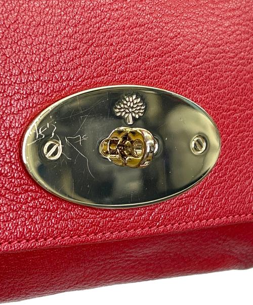MULBERRY（マルベリー）MULBERRY (マルベリー) チェーンショルダーバッグ レッドの古着・服飾アイテム