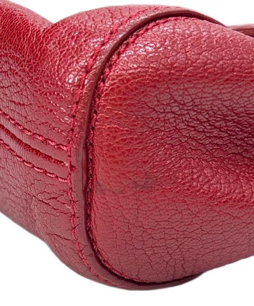 MULBERRY（マルベリー）MULBERRY (マルベリー) チェーンショルダーバッグ レッドの古着・服飾アイテム