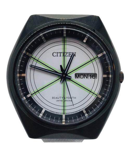 CITIZEN（シチズン）CITIZEN (シチズン) BEAUTY&YOUTH別注　腕時計 ホワイトの古着・服飾アイテム