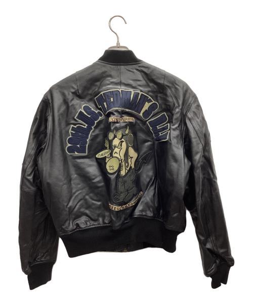 TED COMPANY（テッドカンパニー）TED COMPANY (テッドカンパニー) レザージャケット ブラック サイズ:40 未使用品の古着・服飾アイテム