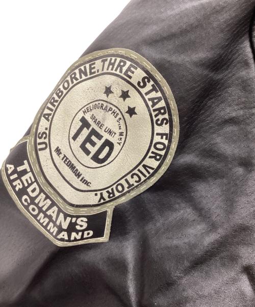 TED COMPANY（テッドカンパニー）TED COMPANY (テッドカンパニー) レザージャケット ブラック サイズ:40 未使用品の古着・服飾アイテム