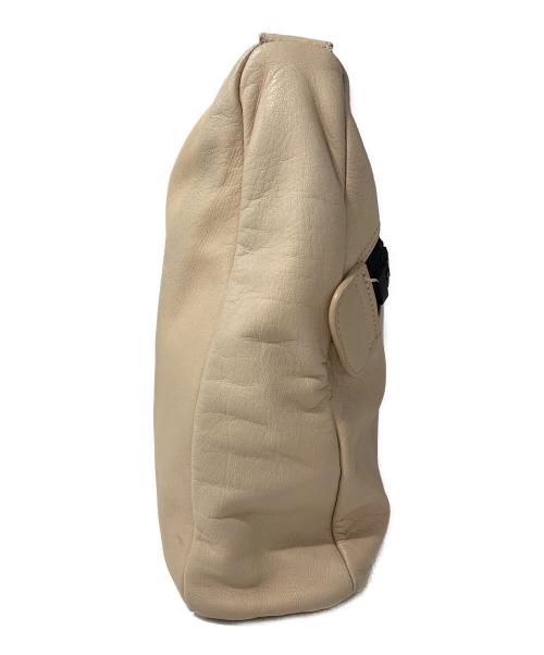 kawa-kawa（カワカワ）kawa-kawa (カワカワ) ショルダーバッグ ベージュの古着・服飾アイテム