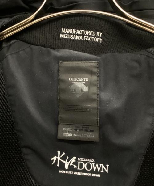 DESCENTE（デサント）DESCENTE (デサント) 水沢ダウンジャケット ブラック サイズ:Sの古着・服飾アイテム