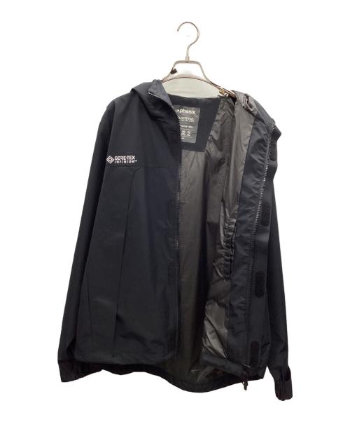 +PHENIX（フェニックス）+PHENIX (プラスフェニックス) インフィニウムロゴマウンテンパーカー ブラック サイズ:Ｌの古着・服飾アイテム