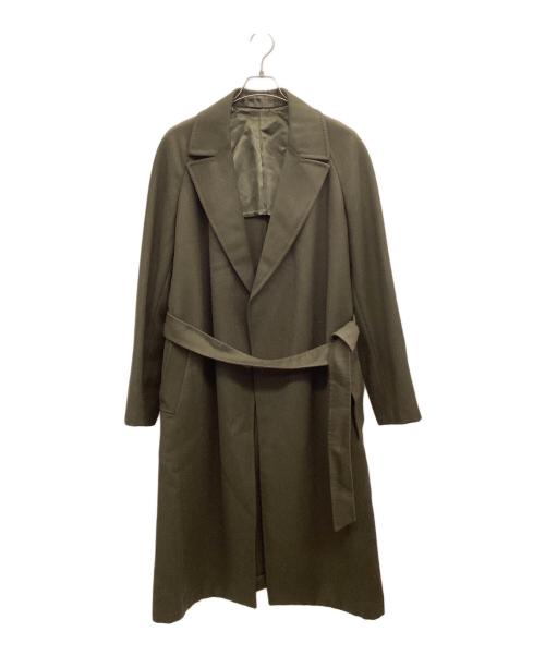 CARUSO（カルーゾ）CARUSO (カルーゾ) ウールコート オリーブ サイズ:48の古着・服飾アイテム