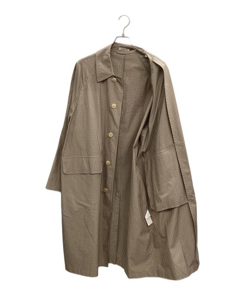 AURALEE（オーラリー）AURALEE (オーラリー) ステンカラーコート ベージュ サイズ:4の古着・服飾アイテム