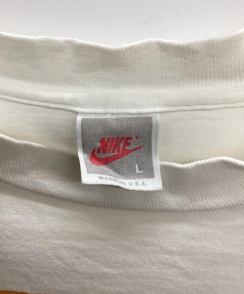 NIKE（ナイキ）NIKE (ナイキ) 90s AIR JORDAN Tシャツ ホワイト サイズ:Lの古着・服飾アイテム
