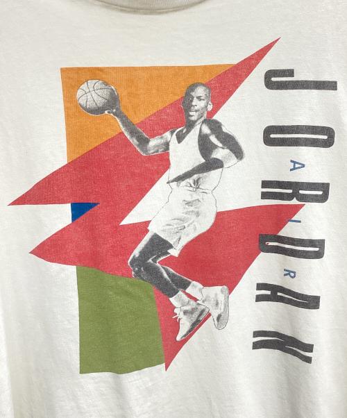 NIKE（ナイキ）NIKE (ナイキ) 90s AIR JORDAN Tシャツ ホワイト サイズ:Lの古着・服飾アイテム