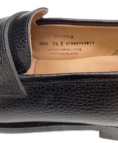 Crockett & Jones（クロケット＆ジョーンズ）Crockett & Jones (クロケット＆ジョーンズ) コインローファー ブラック サイズ:7 1/2　Eの古着・服飾アイテム