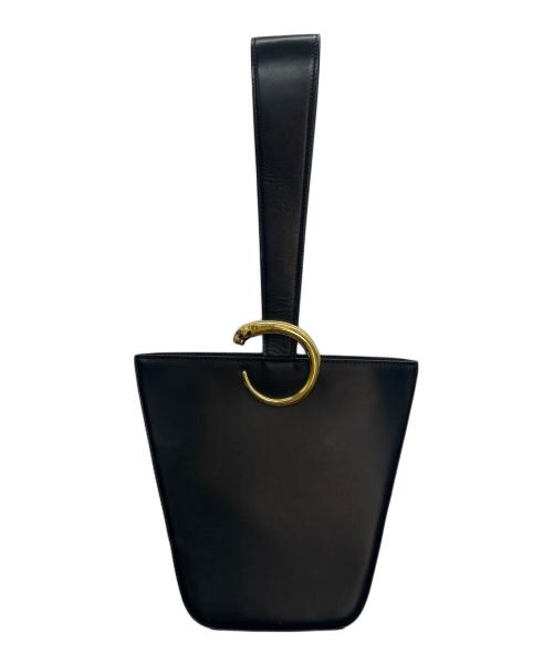 Cartier（カルティエ）Cartier (カルティエ) ハンドバッグ パンテールパンサー ブラックの古着・服飾アイテム