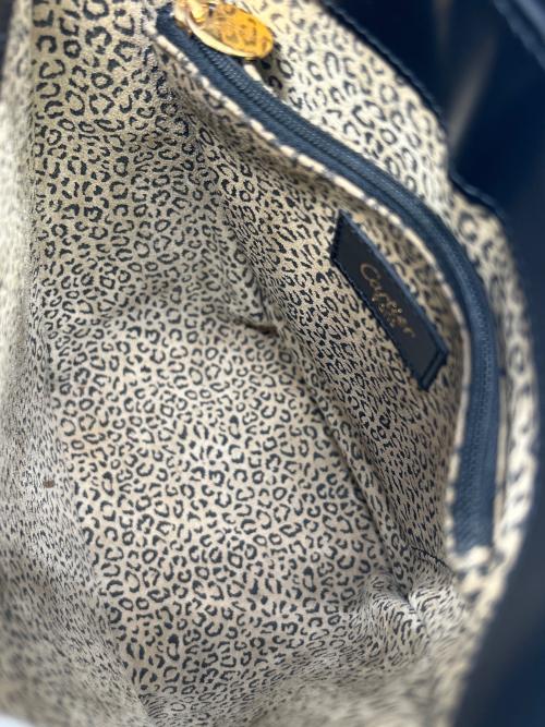 Cartier（カルティエ）Cartier (カルティエ) ハンドバッグ パンテールパンサー ブラックの古着・服飾アイテム