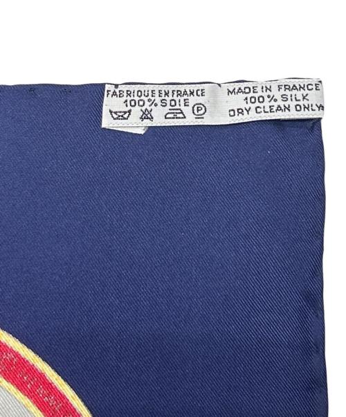 HERMES（エルメス）HERMES (エルメス) カレ90 Qu importe le flacon ... ネイビーの古着・服飾アイテム