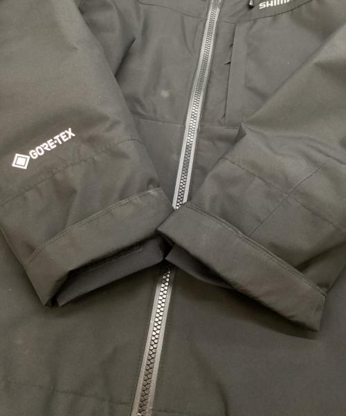 SHIMANO（シマノ）SHIMANO (シマノ) ウォームレインジャケット ブラック サイズ:Sの古着・服飾アイテム