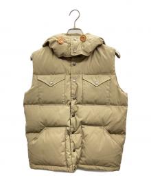 THE NORTHFACE PURPLELABEL（ザ・ノースフェイス パープルレーベル）の古着「65/35 Hooded Sierra Vest」｜ベージュ