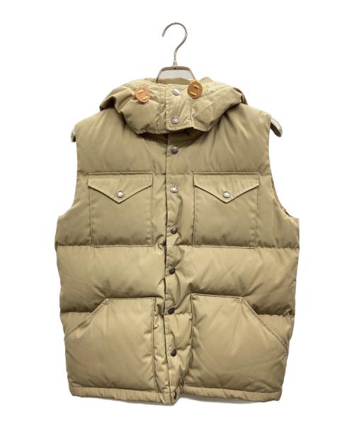 THE NORTHFACE PURPLELABEL（ザ・ノースフェイス パープルレーベル）THE NORTHFACE PURPLELABEL (ザ・ノースフェイス パープルレーベル) 65/35 Hooded Sierra Vest ベージュ サイズ:Sの古着・服飾アイテム