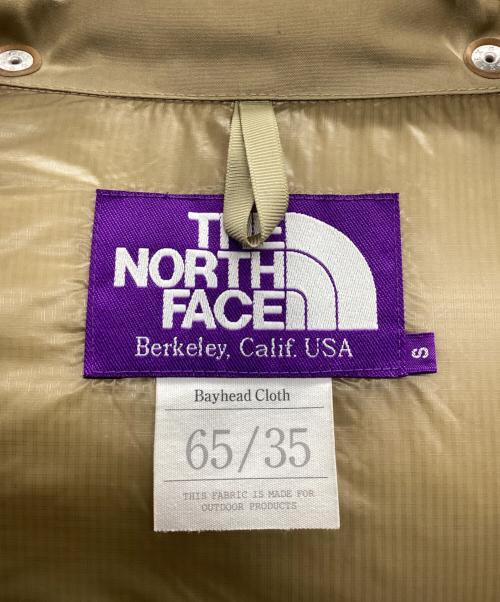 THE NORTHFACE PURPLELABEL（ザ・ノースフェイス パープルレーベル）THE NORTHFACE PURPLELABEL (ザ・ノースフェイス パープルレーベル) 65/35 Hooded Sierra Vest ベージュ サイズ:Sの古着・服飾アイテム