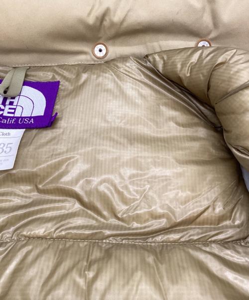 THE NORTHFACE PURPLELABEL（ザ・ノースフェイス パープルレーベル）THE NORTHFACE PURPLELABEL (ザ・ノースフェイス パープルレーベル) 65/35 Hooded Sierra Vest ベージュ サイズ:Sの古着・服飾アイテム