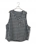 Porter Classicポータークラシック）の古着「パラカプルオーバーベスト」｜ネイビー