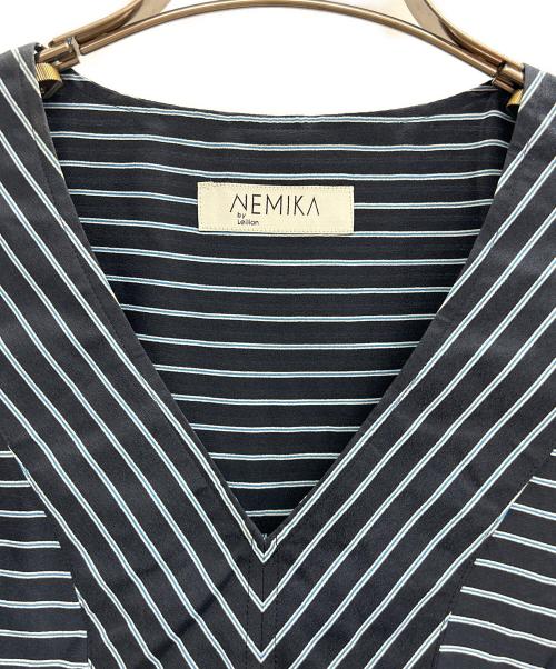 Leilian（レリアン）Leilian (レリアン) ノースリーブワンピース ネイビー サイズ:9号 未使用品の古着・服飾アイテム