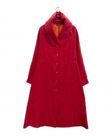 PLEATS PLEASE（プリーツプリーズ）の古着「コート」｜レッド