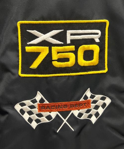 HARLEY-DAVIDSON（ハーレーダビッドソン）HARLEY-DAVIDSON (ハーレーダビッドソン) ボンバージャケット ブラック サイズ:Lの古着・服飾アイテム