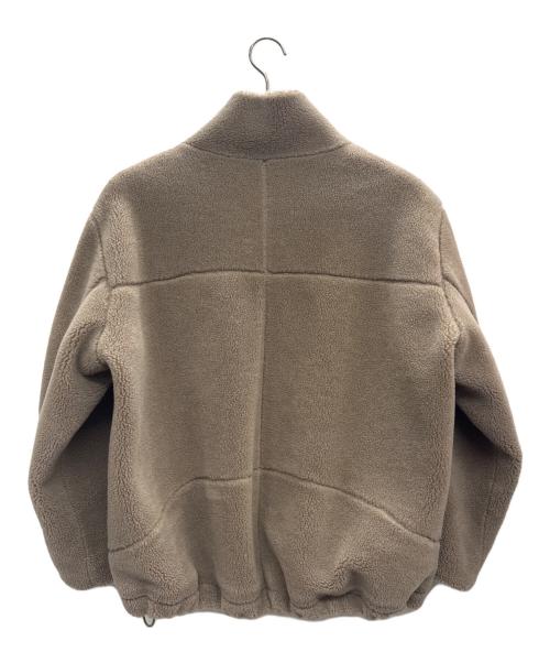 FRAMeWORK（フレームワーク）FRAMeWORK (フレームワーク) ウールボアスタンドブルゾン ブラウン サイズ:36の古着・服飾アイテム