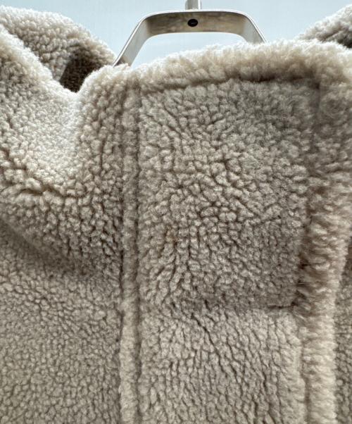 FRAMeWORK（フレームワーク）FRAMeWORK (フレームワーク) ウールボアスタンドブルゾン ブラウン サイズ:36の古着・服飾アイテム