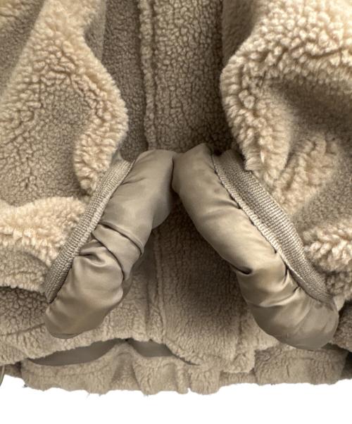 FRAMeWORK（フレームワーク）FRAMeWORK (フレームワーク) ウールボアスタンドブルゾン ブラウン サイズ:36の古着・服飾アイテム