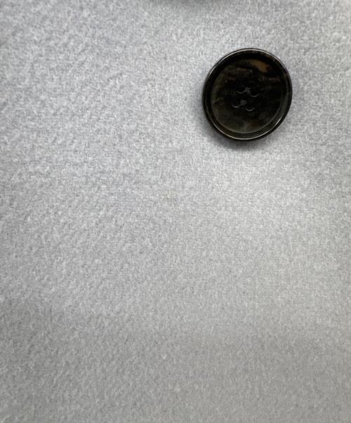 Noble（ノーブル）Noble (ノーブル) スタンドカラーオーバーコート ブルー サイズ:不明の古着・服飾アイテム