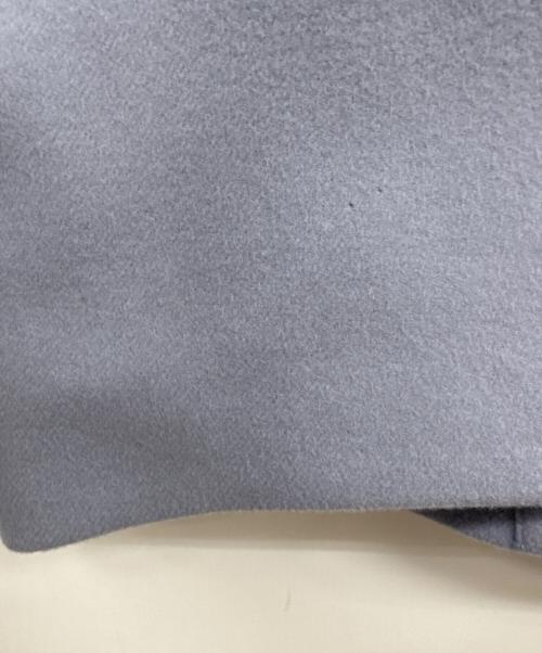 Noble（ノーブル）Noble (ノーブル) スタンドカラーオーバーコート ブルー サイズ:不明の古着・服飾アイテム